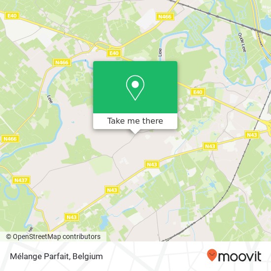 Mélange Parfait, Latemstraat 35 9830 Sint-Martens-Latem map