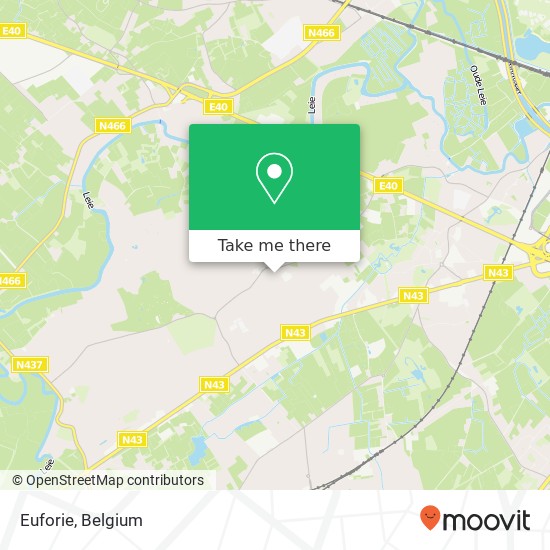 Euforie, Maenhoutstraat 7 9830 Sint-Martens-Latem map