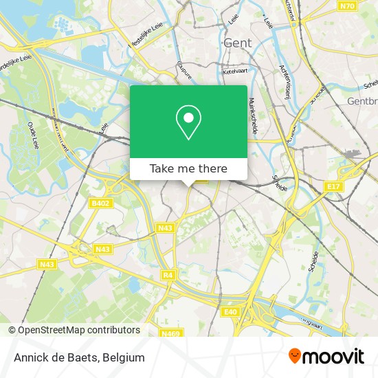 Annick de Baets map