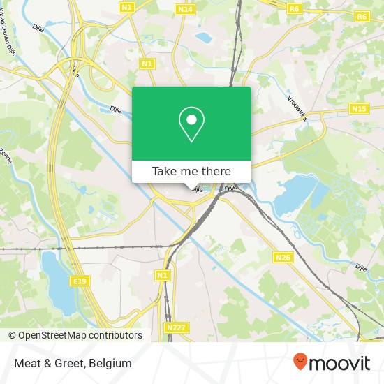 Meat & Greet, Graaf van Egmontstraat 2 2800 Mechelen map