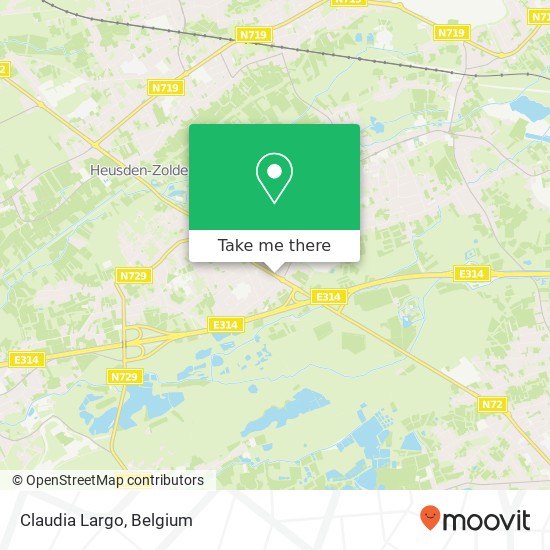 Claudia Largo, Meylandtlaan 190 3550 Heusden-Zolder plan