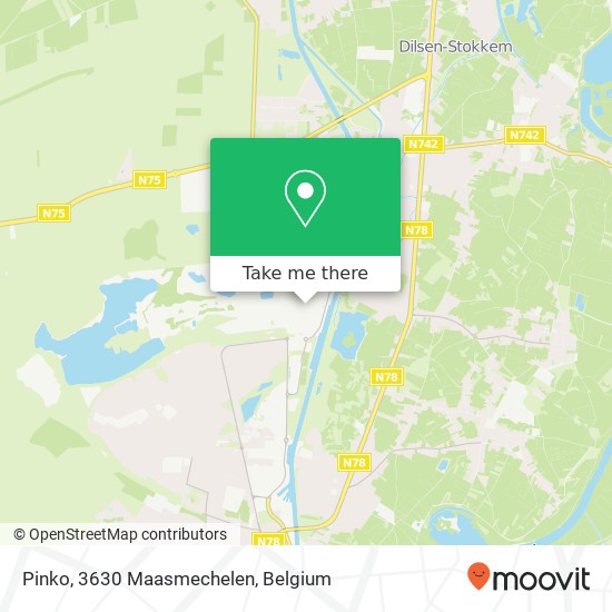 Pinko, 3630 Maasmechelen map