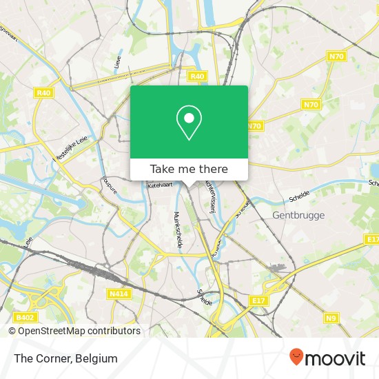 The Corner, Zuidstationstraat 44 9000 Gent map