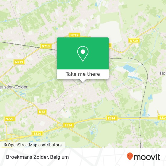 Broekmans Zolder, Molenstraat 19 3550 Heusden-Zolder plan