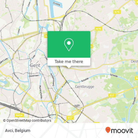 Avci, Heernisplein 9040 Gent map