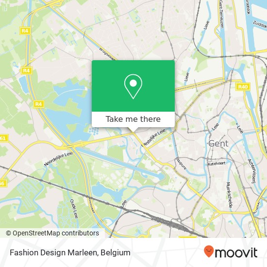 Fashion Design Marleen, Rooigemlaan 145 9000 Gent map