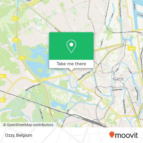 Ozzy, Rooigemlaan 185 9000 Gent map