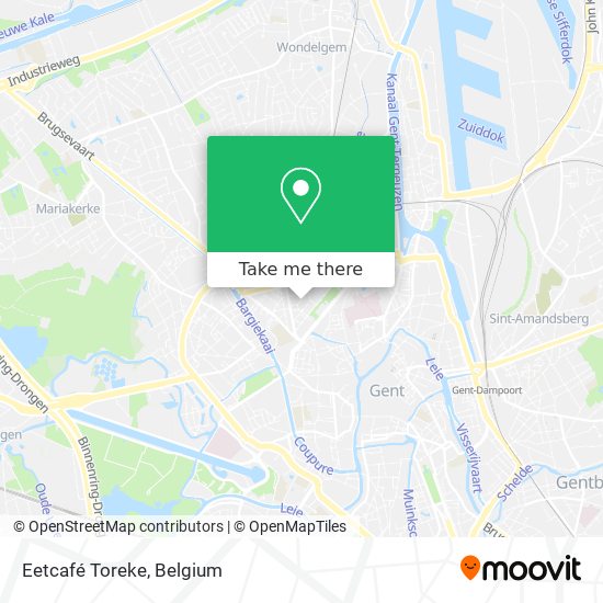 Eetcafé Toreke map