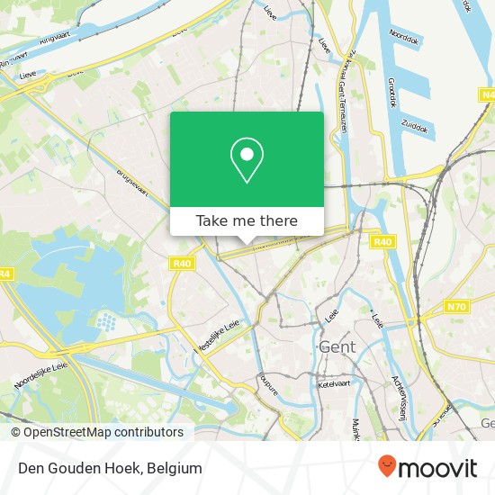 Den Gouden Hoek map