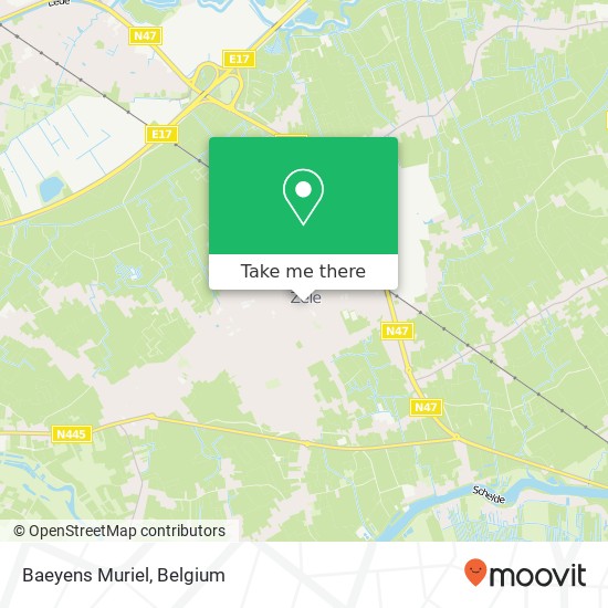 Baeyens Muriel, Markt 20 9240 Zele map