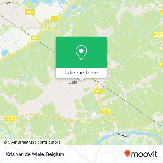 Kris van de Wiele, Dokter Victor van Cauterenstraat 9240 Zele map