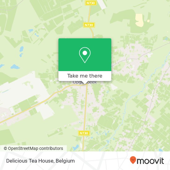 Delicious Tea House, Weg naar Zwartberg 15 3660 Opglabbeek map