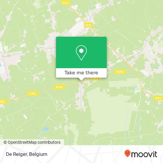 De Reiger map