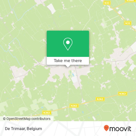 De Trimaar map