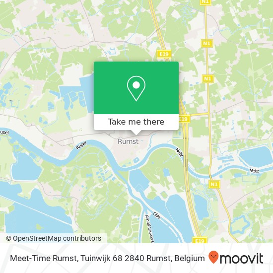 Meet-Time Rumst, Tuinwijk 68 2840 Rumst map