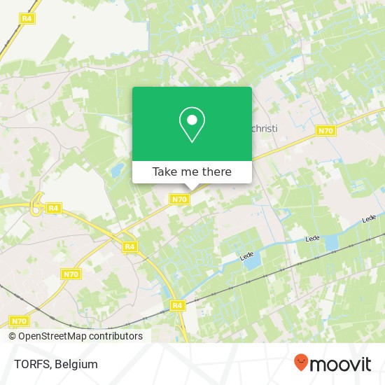 TORFS, Antwerpse Steenweg 73 9080 Lochristi map