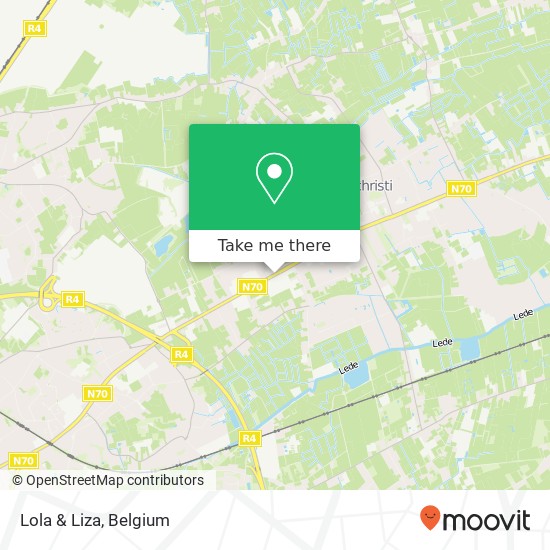 Lola & Liza, Antwerpse Steenweg 67 9080 Lochristi map