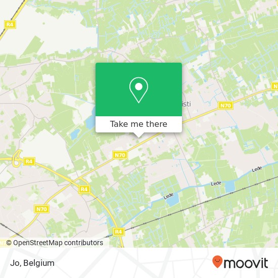 Jo, Antwerpse Steenweg 54 9080 Lochristi map