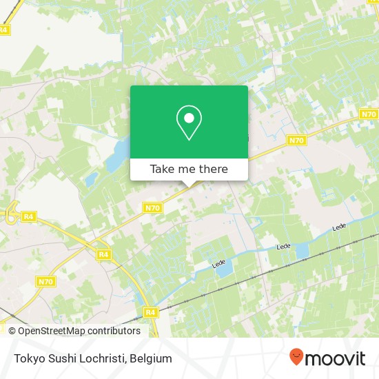 Tokyo Sushi Lochristi, Antwerpse Steenweg 33 9080 Lochristi map