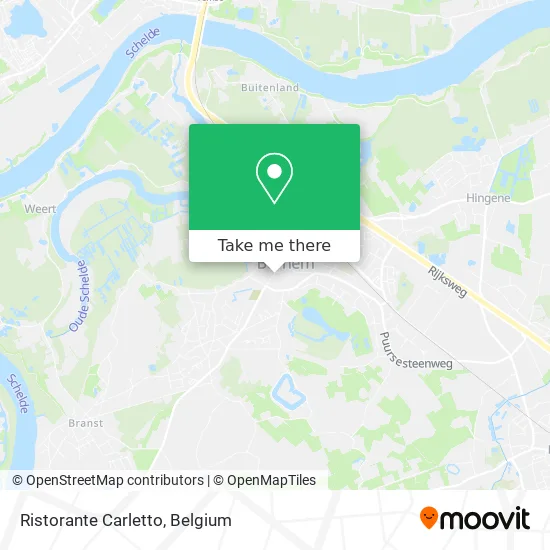 Carletto Restaurant map