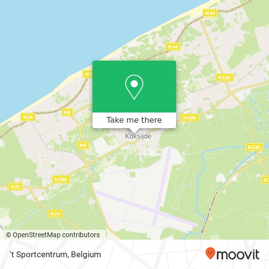 't Sportcentrum map