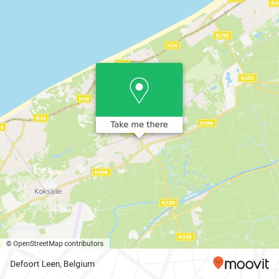 Defoort Leen, Leopold II Laan 47 8670 Koksijde map