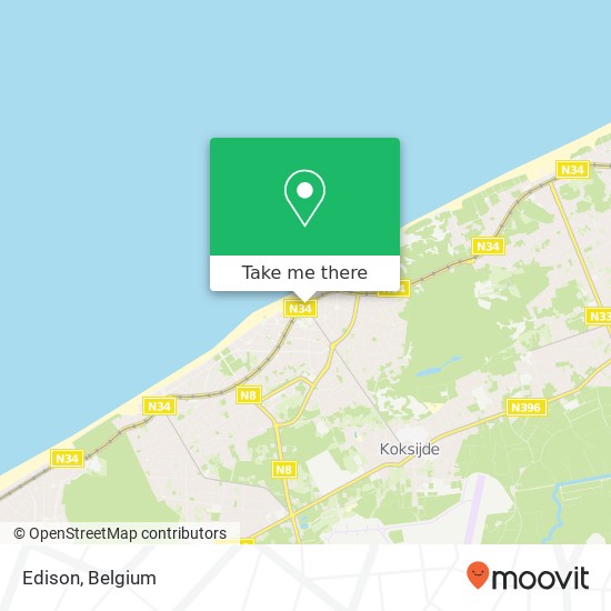 Edison, Koninklijke Baan 152 8670 Koksijde map