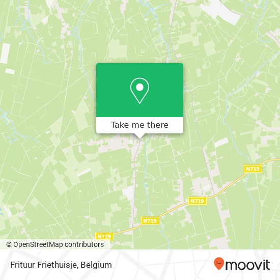 Frituur Friethuisje, Lindedorp 39 3990 Peer map