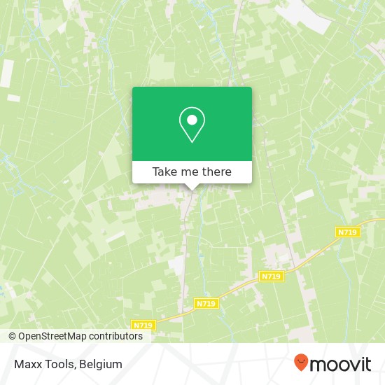 Maxx Tools, Lindedorp 39 3990 Peer map