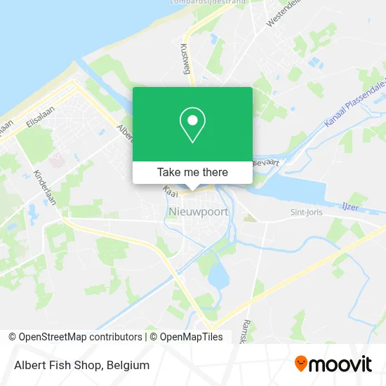 Albert Fish Shop map