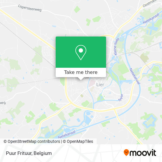 Puur Frituur map