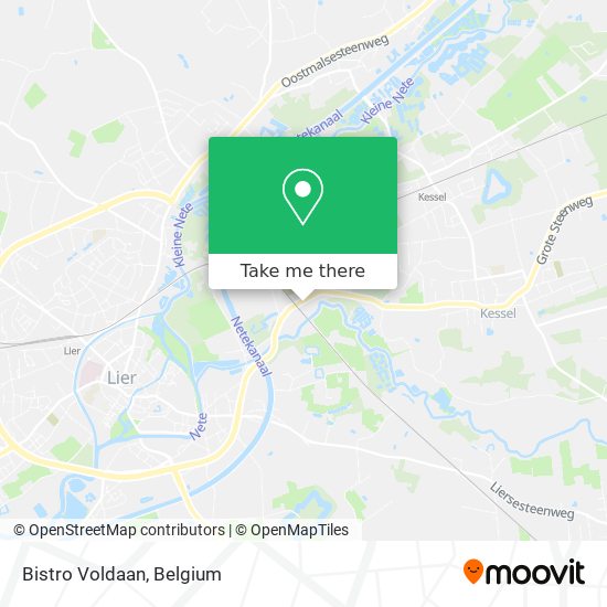 Bistro Voldaan plan