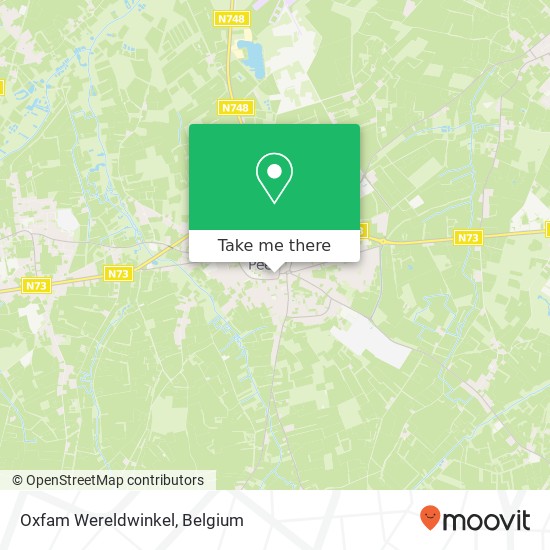 Oxfam Wereldwinkel, Oudestraat 14 3990 Peer map