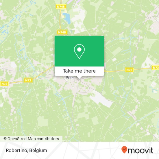 Robertino, Baan naar Bree 3 3990 Peer map