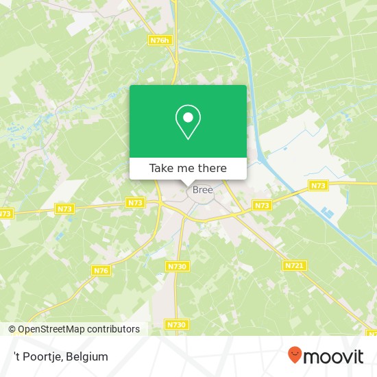 't Poortje map