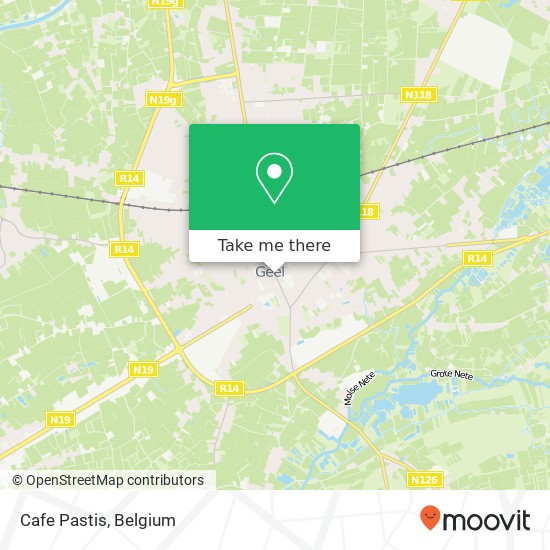 Cafe Pastis, Diestseweg 2 2440 Geel map