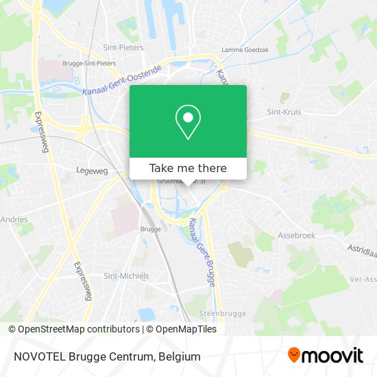 NOVOTEL Brugge Centrum plan