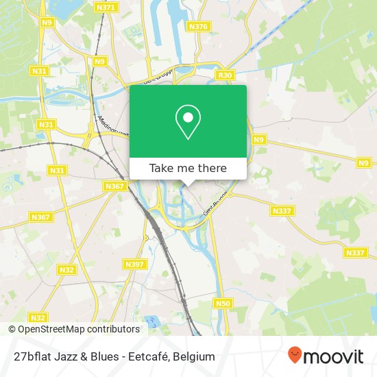 27bflat Jazz & Blues - Eetcafé map