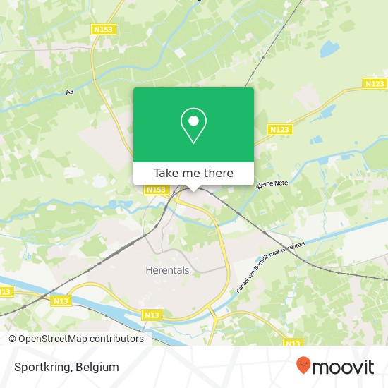 Sportkring map