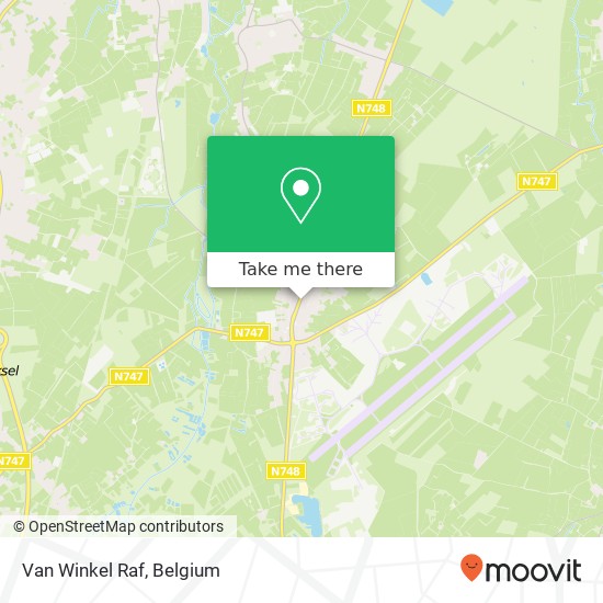 Van Winkel Raf, Pieter Breugellaan 32 3990 Peer map