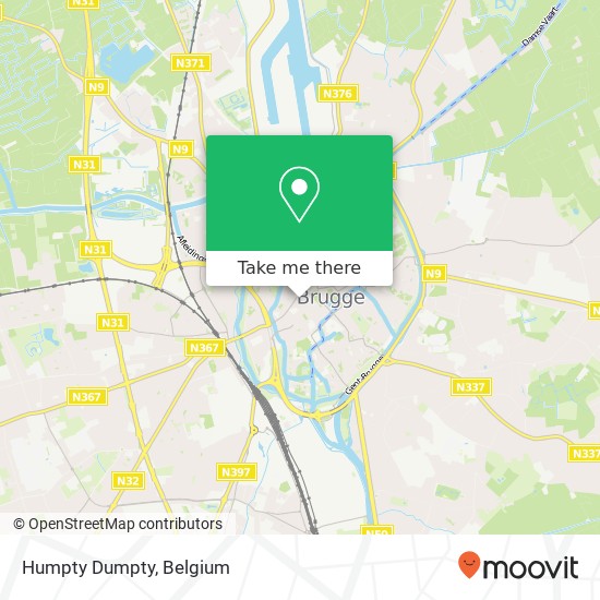 Humpty Dumpty, Sint-Amandsstraat 35 8000 Brugge plan