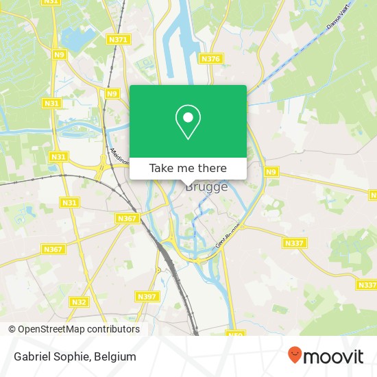 Gabriel Sophie, Sint-Amandsstraat 27 8000 Brugge map