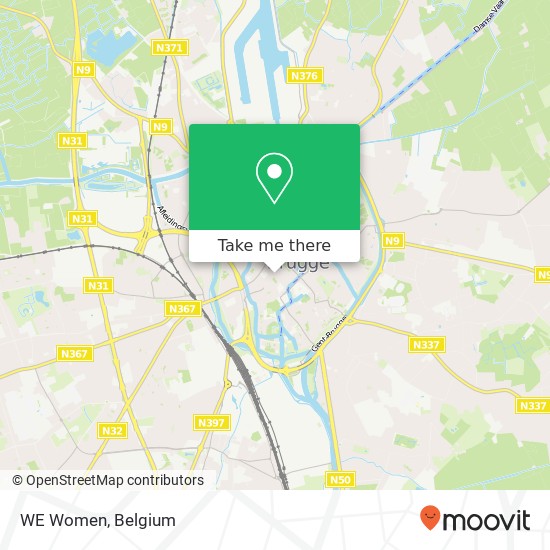 WE Women, Steenstraat 51 8000 Brugge map