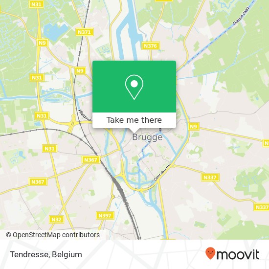 Tendresse, Geldmuntstraat 12 8000 Brugge plan