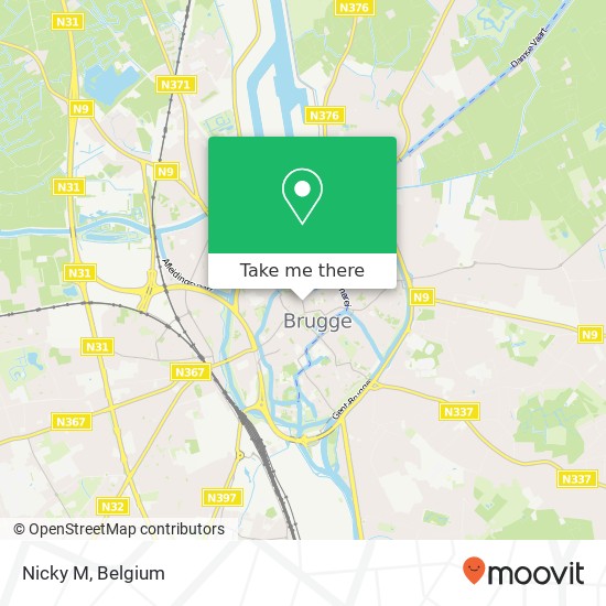 Nicky M, Vlamingstraat 8000 Brugge map