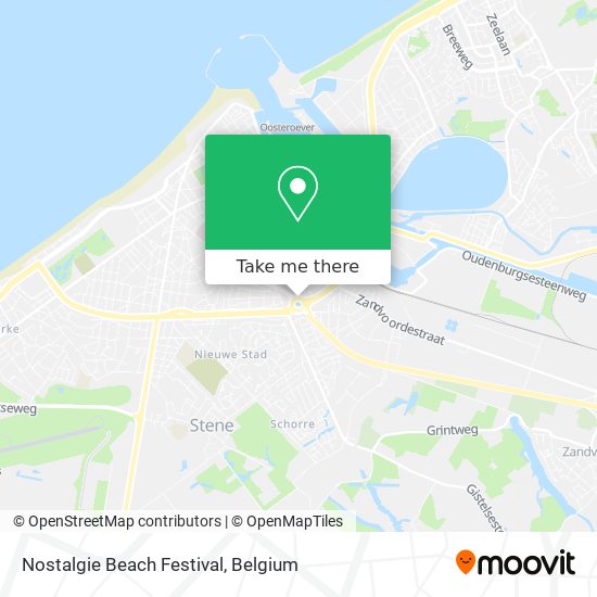 Nostalgie Beach Festival map