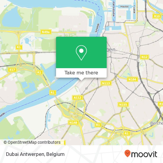 Dubai Antwerpen, Waalsekaai 38 2000 Antwerpen map