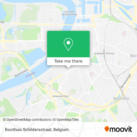Boothuis Schildersstraat plan