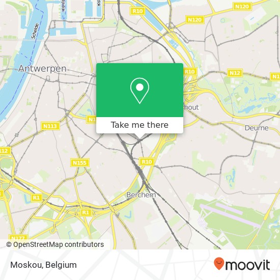 Moskou, Draakplaats 2018 Antwerpen map