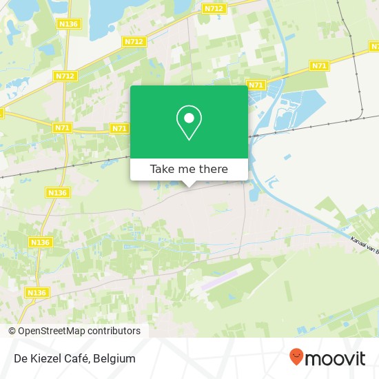 De Kiezel Café, St.-Jozefslaan 2400 Mol map